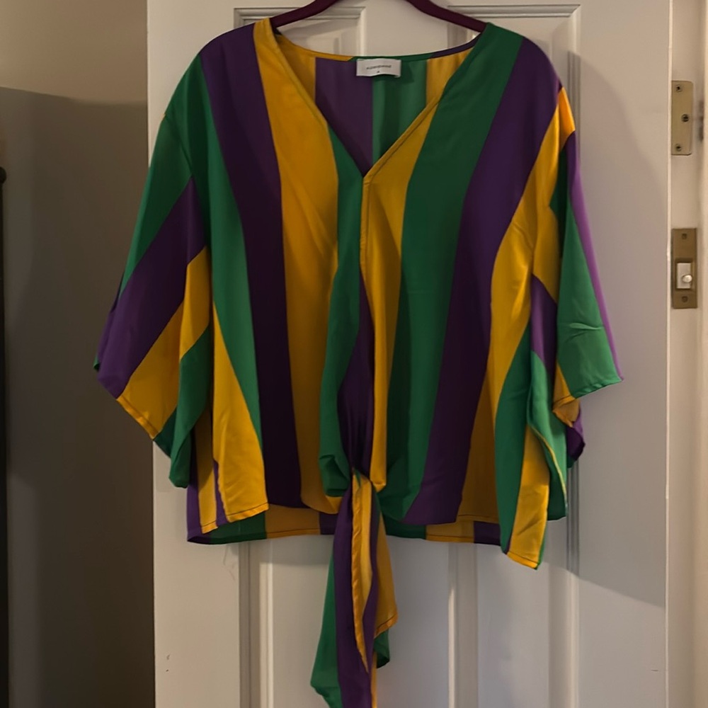 Mardi Gras top